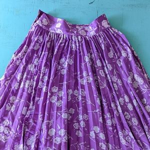 Tucker Silk purple skirt
